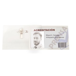 Identificador con Pinza Rigido